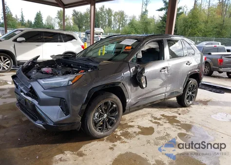 2024 Toyota Rav4 Hybrid Se из США, поврежденный, VIN 4T3T6RFV6RU159570